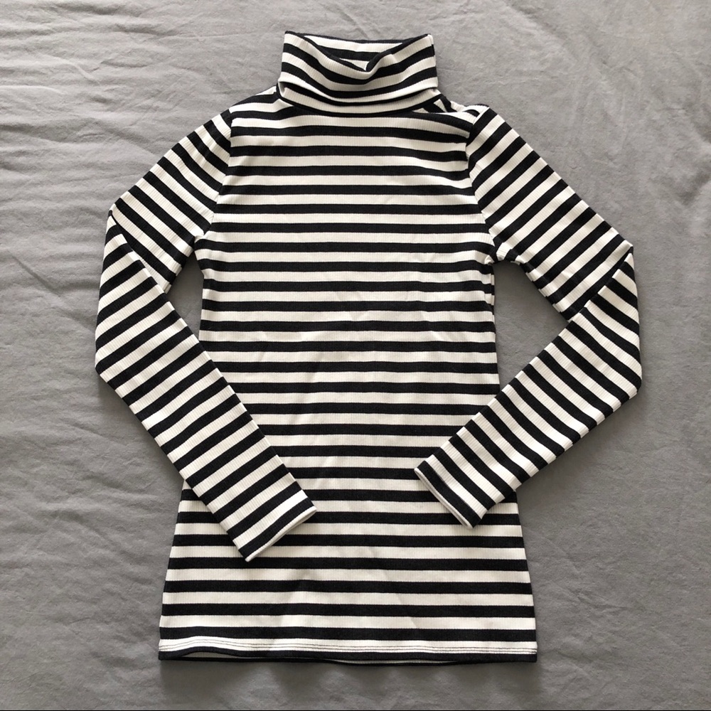 Abercrombie & Fitch | striped turtle neck